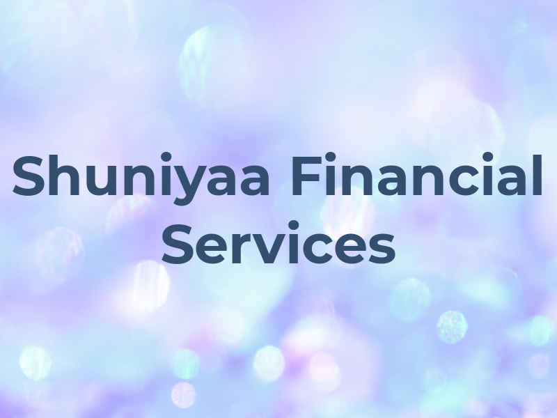 Shuniyaa Financial Services