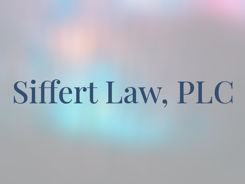 Siffert Law, PLC