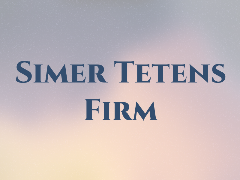 Simer and Tetens Law Firm