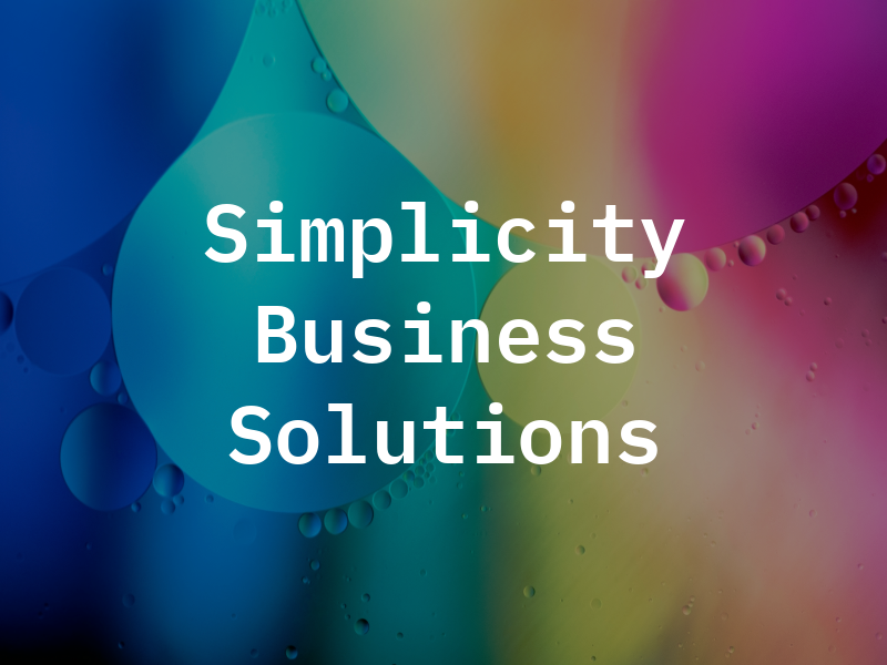 Simplicity Business Solutions