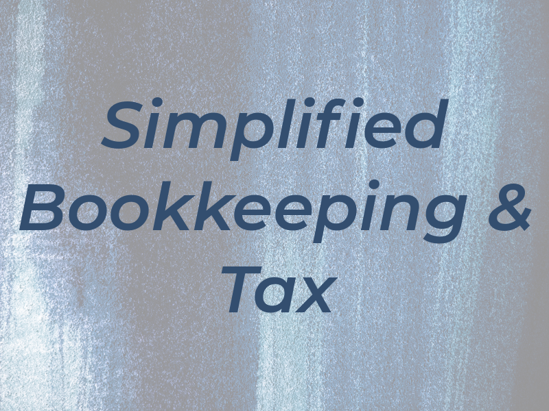 Simplified Bookkeeping & Tax