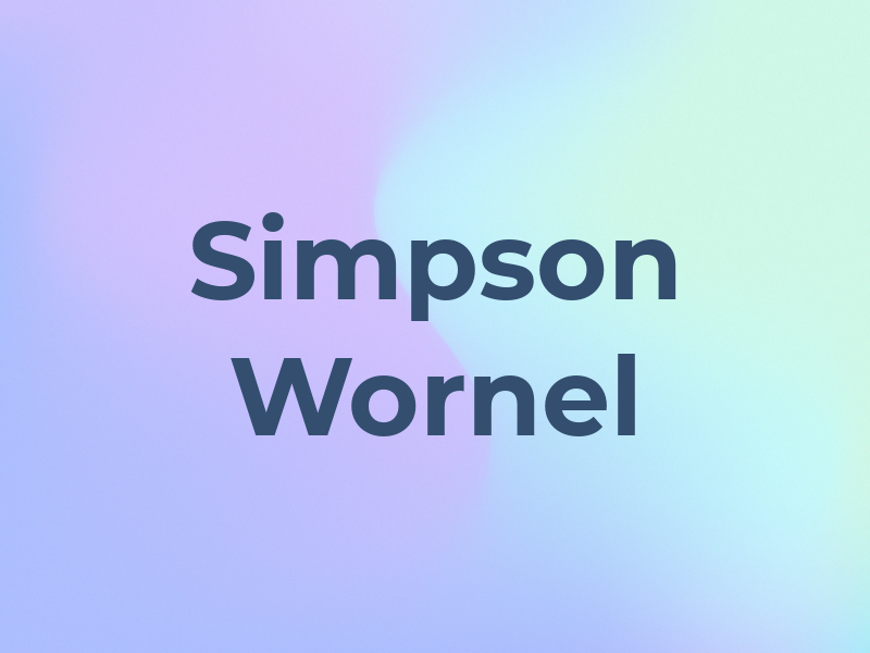 Simpson Wornel
