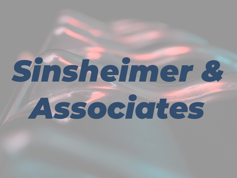 Sinsheimer & Associates