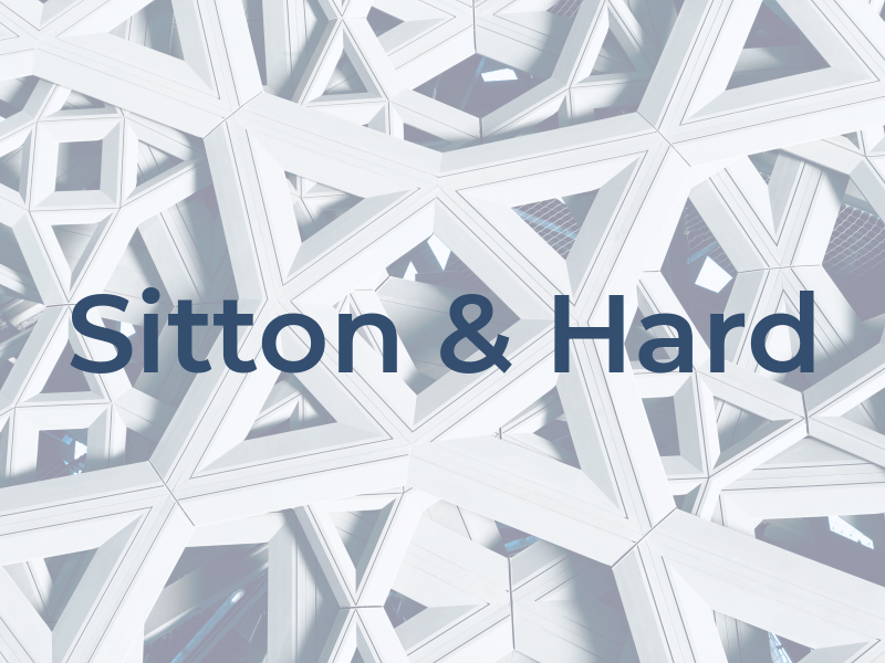 Sitton & Hard