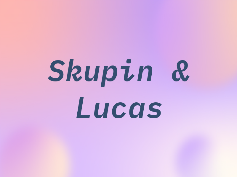 Skupin & Lucas