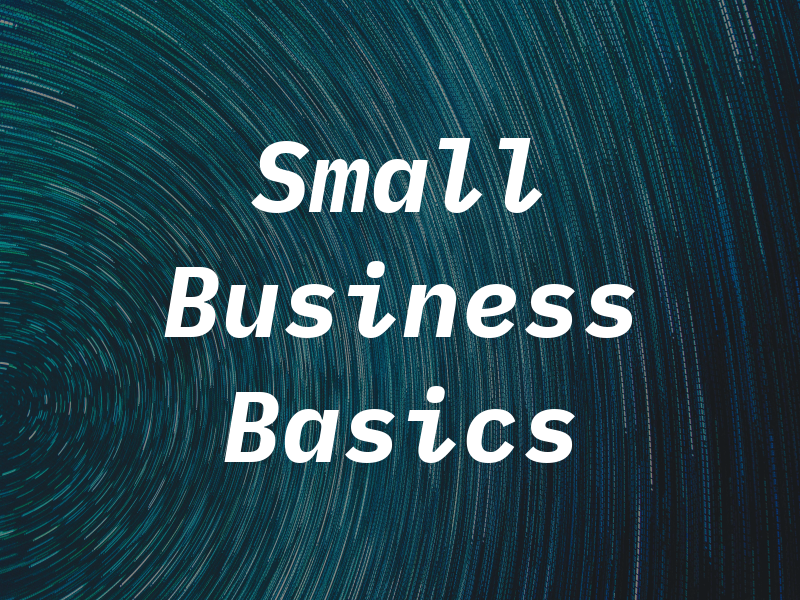 Small Business Basics
