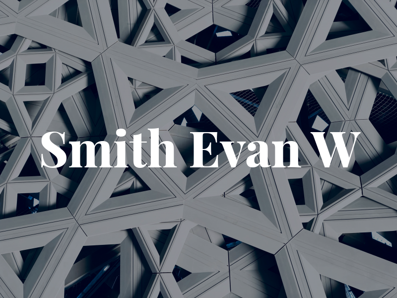 Smith Evan W