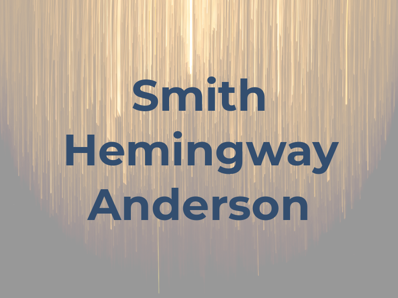 Smith Hemingway & Anderson