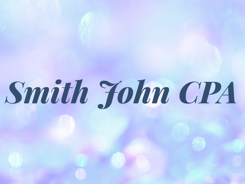 Smith John CPA