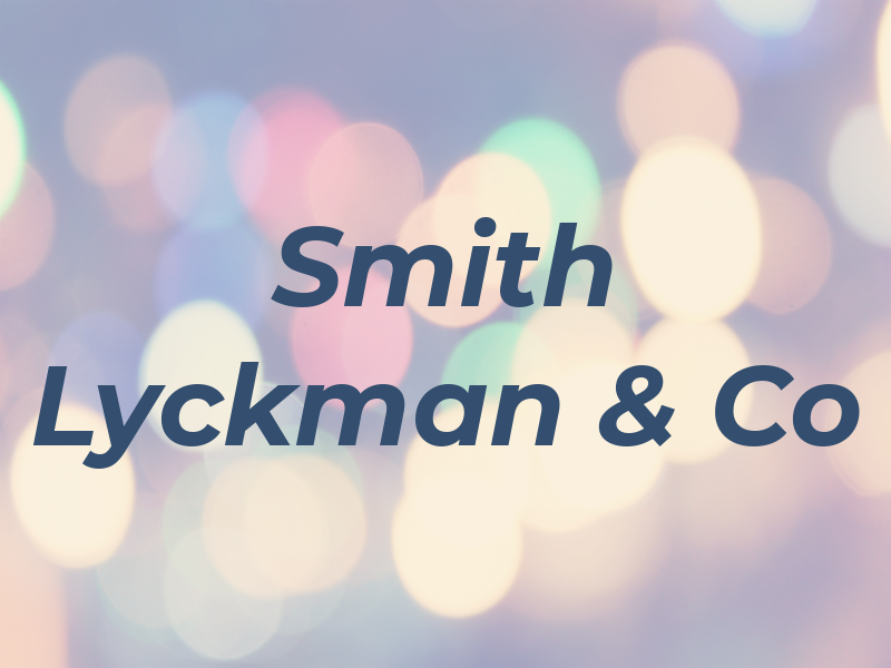 Smith Lyckman & Co