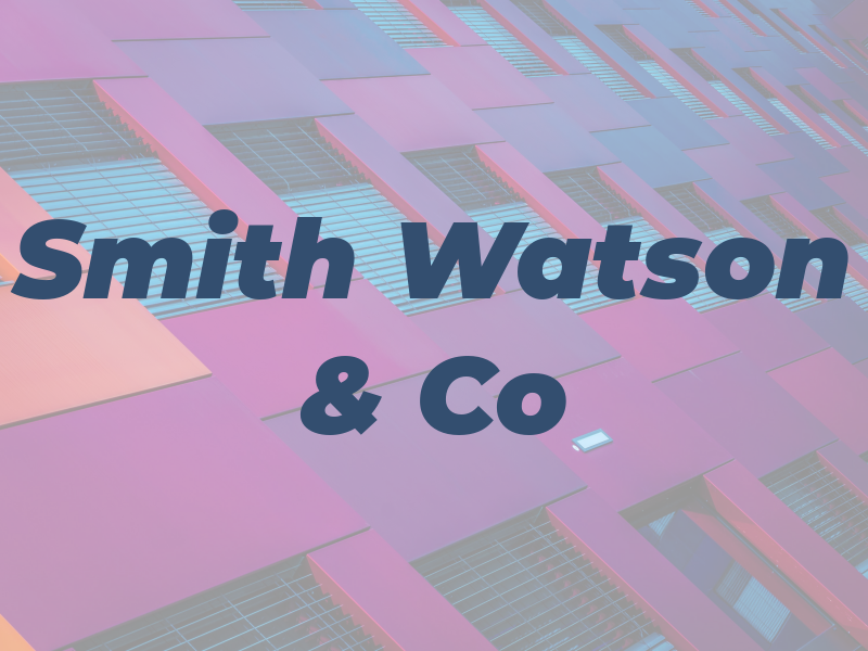 Smith Watson & Co