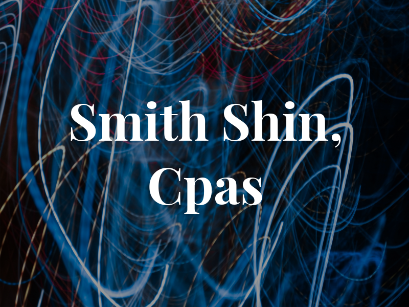 Smith and Shin, Cpas