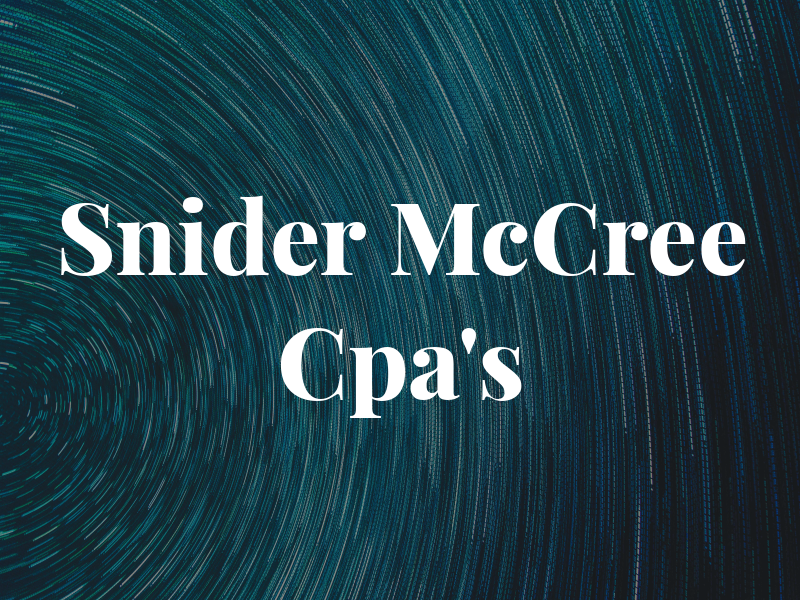 Snider McCree Cpa's