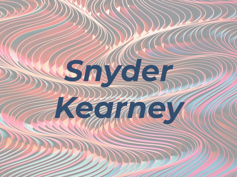 Snyder Kearney