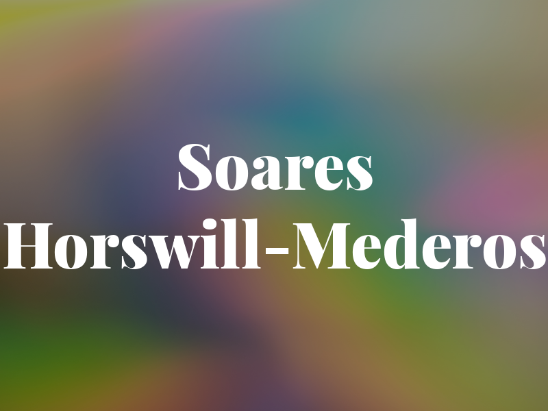 Soares Horswill-Mederos