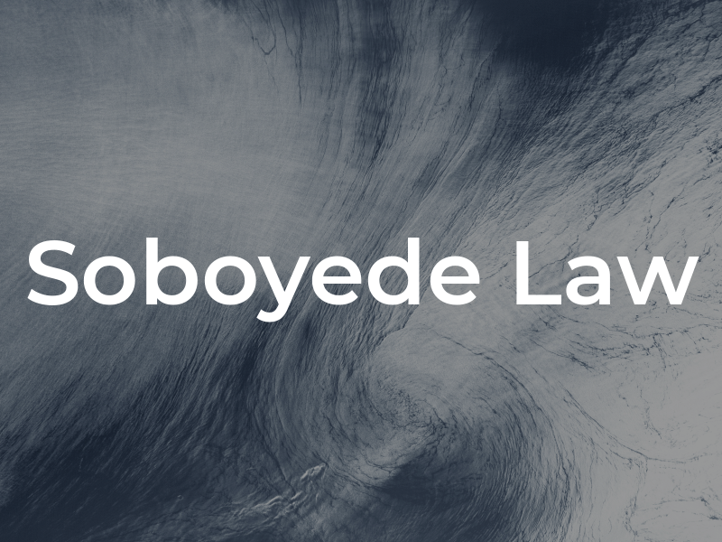 Soboyede Law