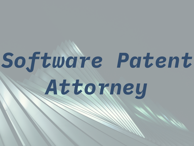 Software Patent Attorney