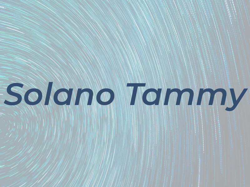 Solano Tammy