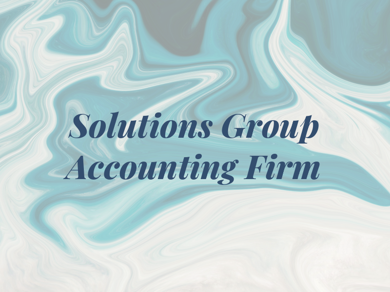Solutions Group Accounting Firm