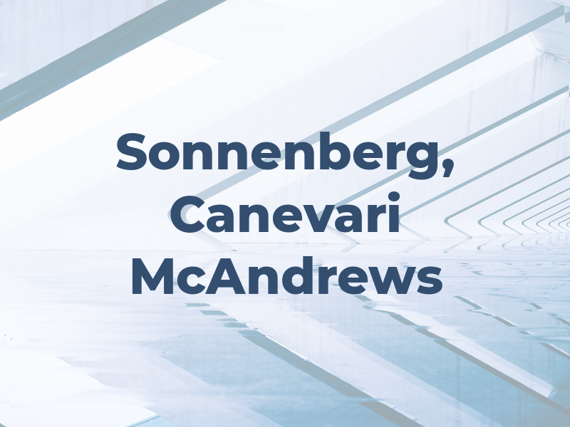 Sonnenberg, Canevari and McAndrews