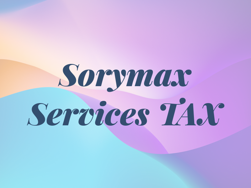 Sorymax Services TAX