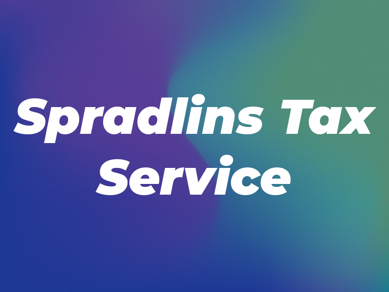 Spradlins Tax Service
