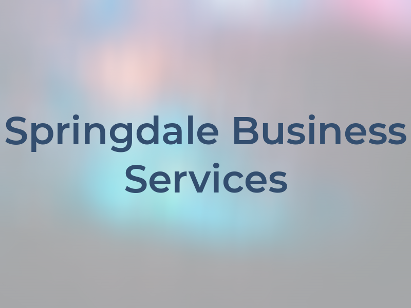 Springdale Tax & Business Services