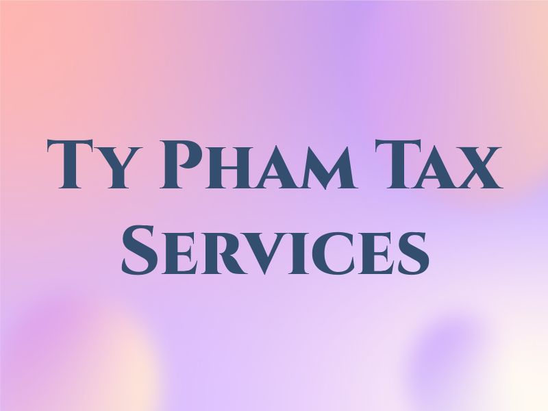 Ty Pham Tax Services