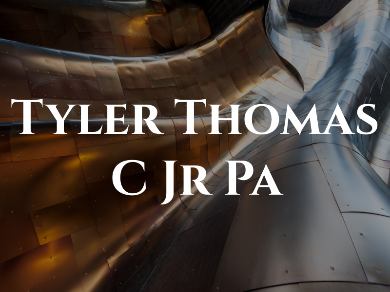 Tyler Thomas C Jr Pa