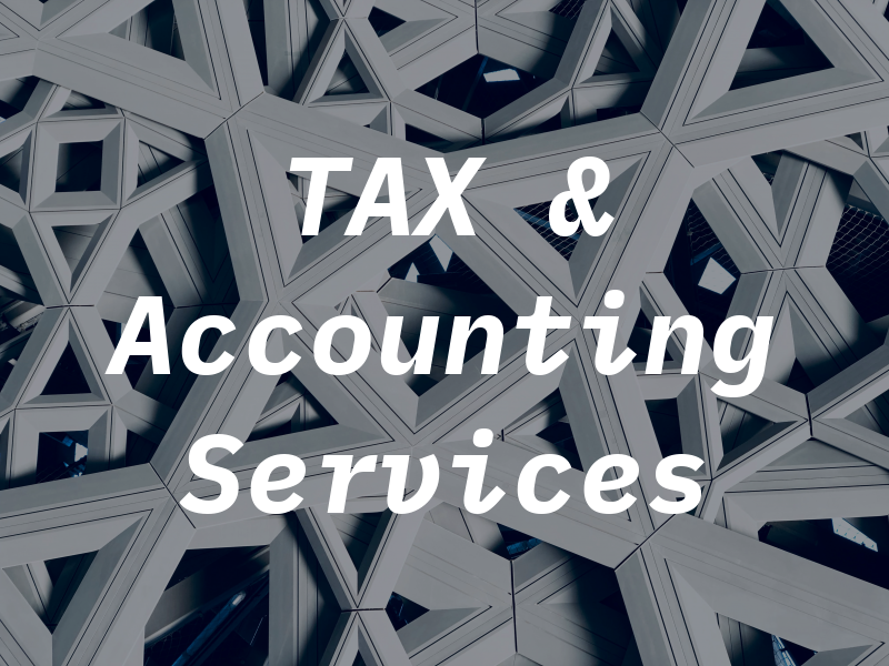TAX & Accounting Services