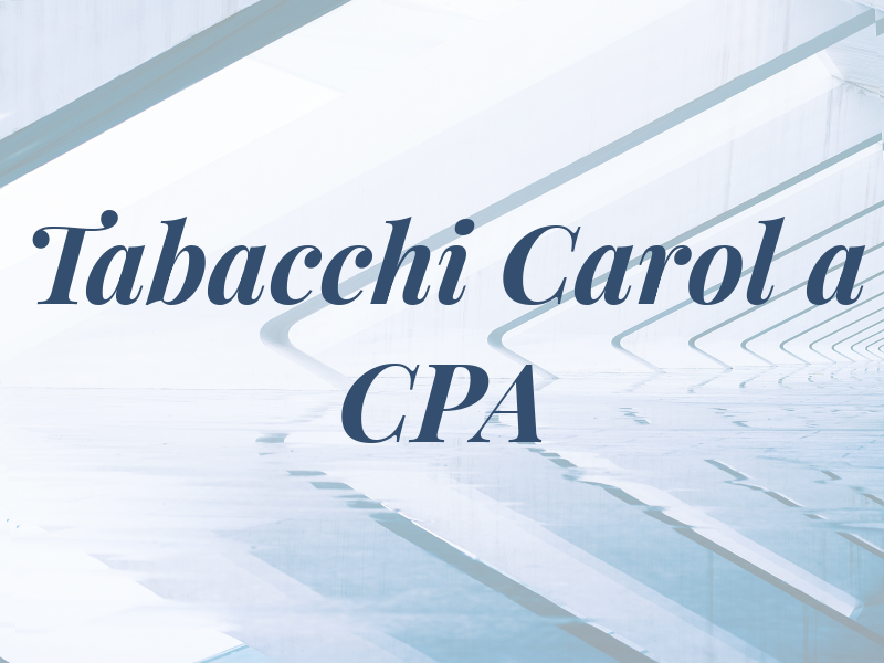 Tabacchi Carol a CPA