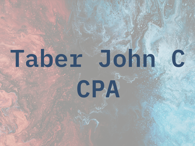 Taber John C CPA