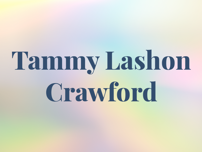 Tammy Lashon Crawford