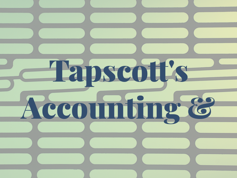 Tapscott's Accounting &