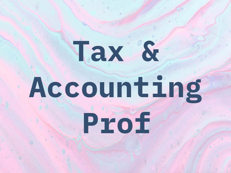 Tax & Accounting Prof