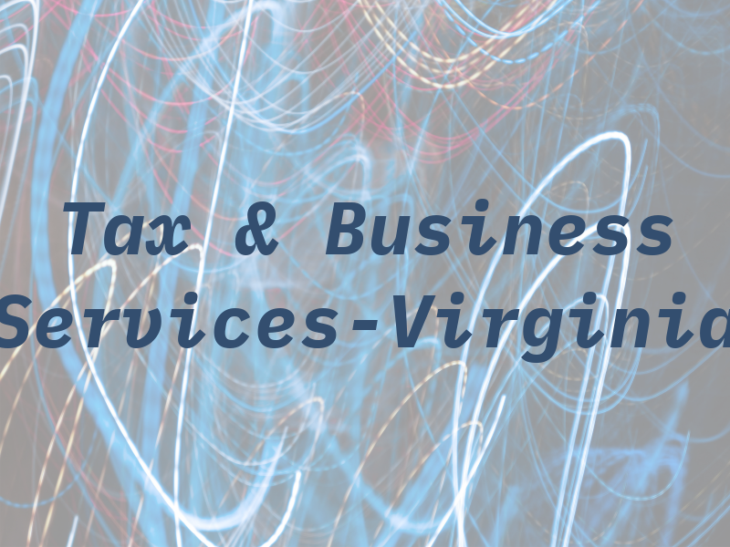 Tax & Business Services-Virginia