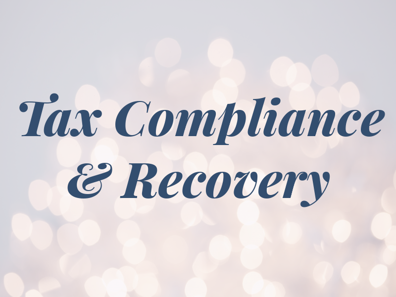 Tax Compliance & Recovery