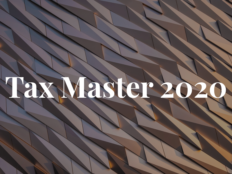Tax Master 2020