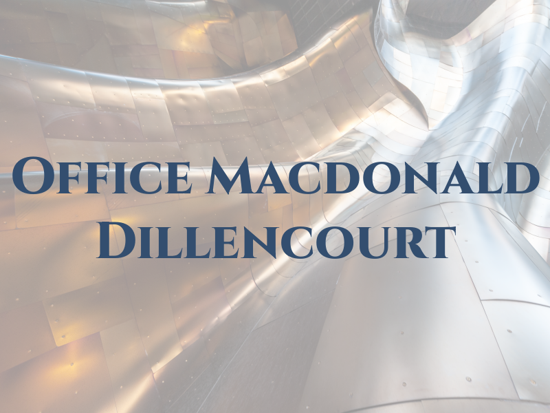 Tax Office of Macdonald & Dillencourt