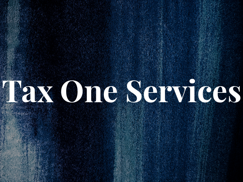 Tax One Services