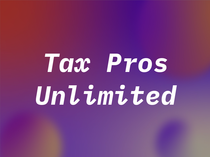 Tax Pros Unlimited