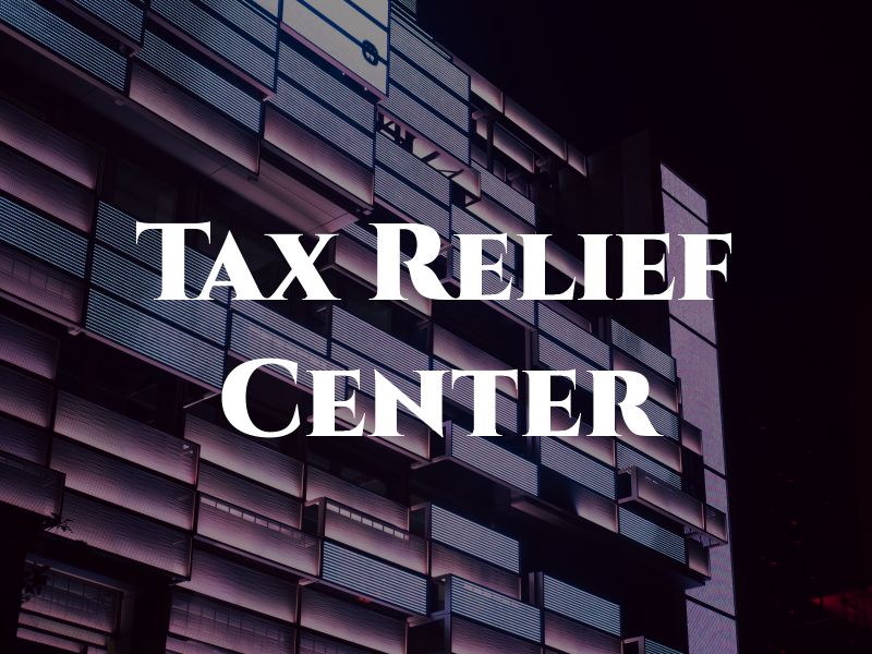 Tax Relief Center