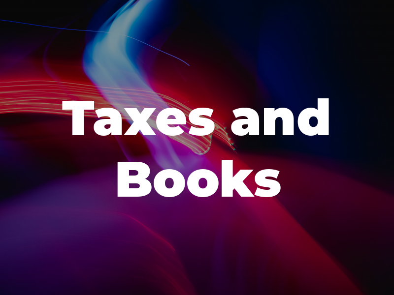 Taxes and Books