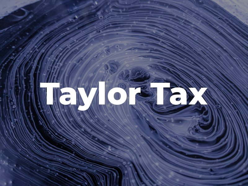 Taylor Tax