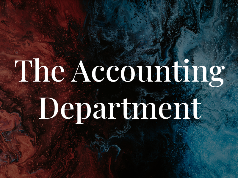 The Accounting Department