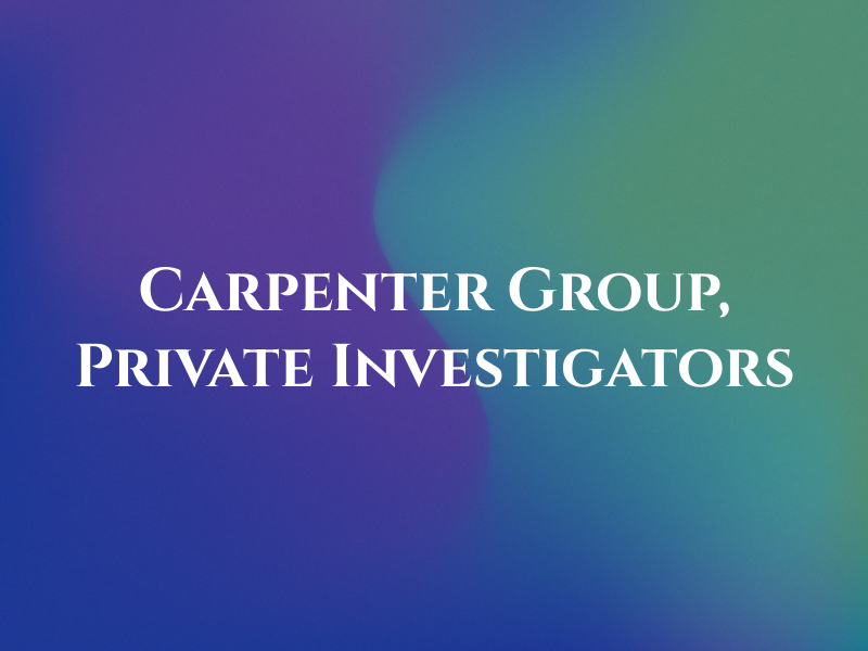 The Carpenter Group, Private Investigators