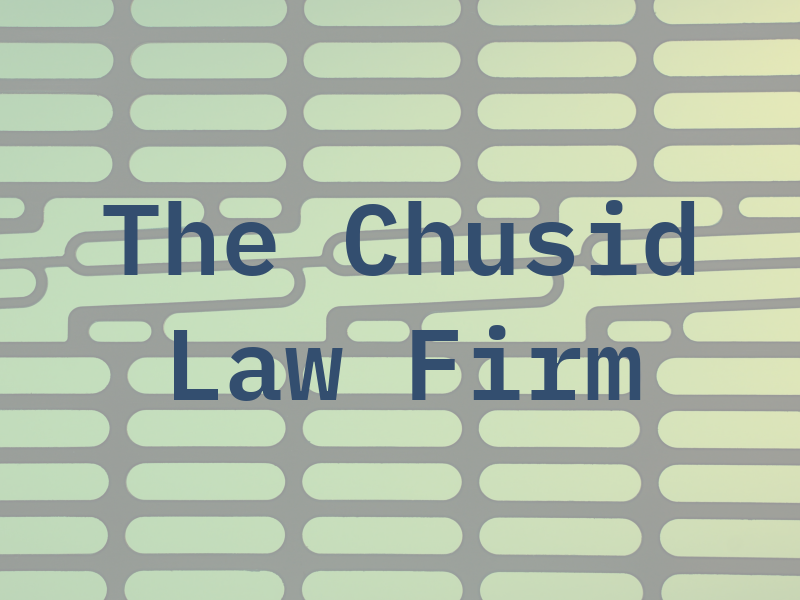 The Chusid Law Firm