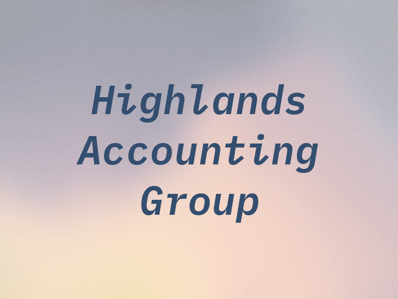 The Highlands Accounting Group