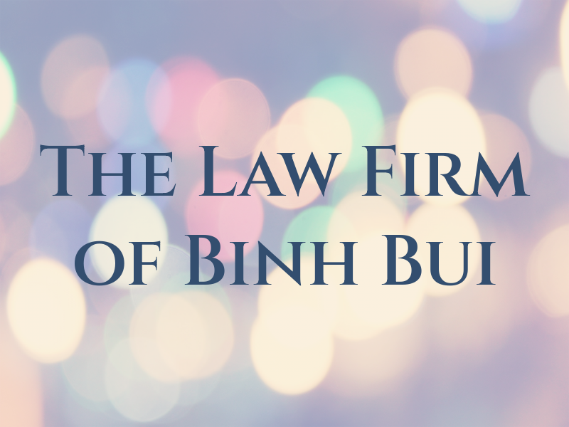 The Law Firm of Binh Bui