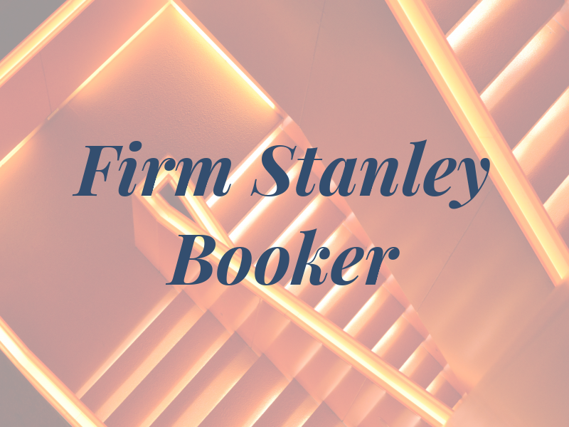 The Law Firm of Stanley T. Booker